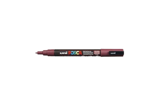 POSCA Marker UNI PC-3M weinrot