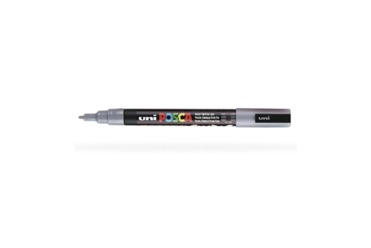 POSCA Marker UNI PC-3M grau