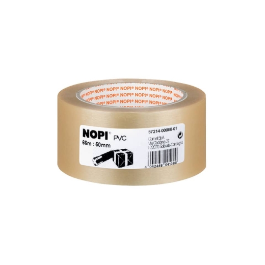 Verpackungsklebeband PVC - 50 mm x 66 m, transparent