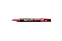 POSCA Marker UNI PC-3M Glitter rot