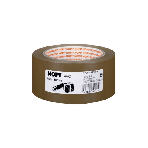 Verpackungsklebeband PVC - 50 mm x 66 m, braun