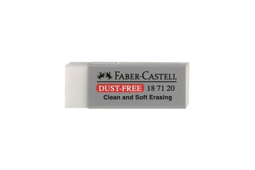 FABER-CASTELL Radierer Dust-free weiß