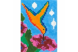 FABER-CASTELL Pixel-it Ausmalbuch mit 32 Motiven