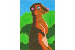 FABER-CASTELL Pixel-it Ausmalbuch mit 32 Motiven