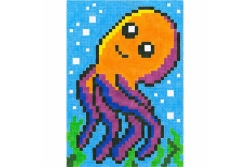 FABER-CASTELL Pixel-it Ausmalbuch mit 32 Motiven