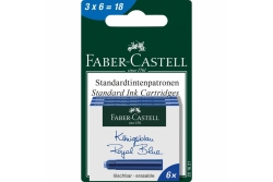 FABER-CASTELL Tintenpatronen blau 3 Schachteln BK