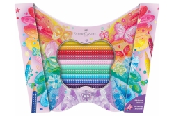 FABER-CASTELL Geschenkset Sparkle Buntstift Schmetterl.
