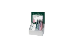 FABER-CASTELL Kugelschreiber Poly Ball XB 15x + Refill