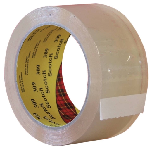 Verpackungsklebeband 6890 PVC, 66 m x 50 mm, transparent