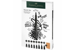 FABER-CASTELL Set Pitt Artist Pen + Sketchbook