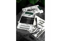 FABER-CASTELL Set Pitt Artist Pen + Sketchbook