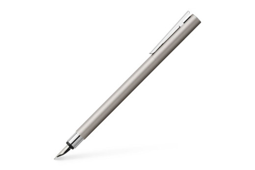 FABER-CASTELL Füller Neo Slim Edelstahl matt M