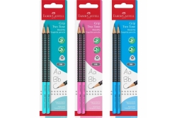 FABER-CASTELL Bleistift Grip 2001 Two Tone HB 2x BK
