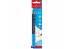 FABER-CASTELL Bleistift Grip 2001 Two Tone HB 2x BK