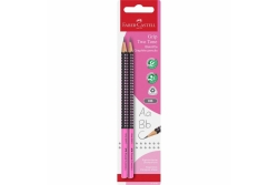 FABER-CASTELL Bleistift Grip 2001 Two Tone HB 2x BK