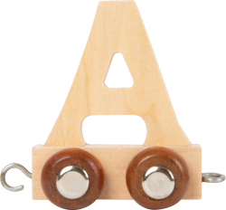 Buchstabenzug Holz A