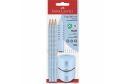 FABER-CASTELL Set Grip 2001 sky blue BK