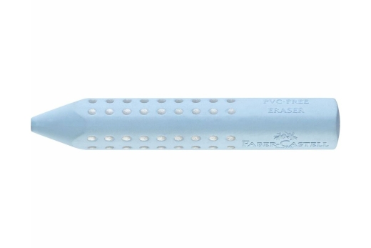FABER-CASTELL Dreikantradierer Grip 2001 sky blue 10x