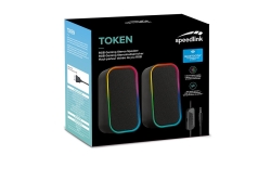 Speedlink Gaming Lautsprecher TOKEN RGB, Stereo, schwarz retail
