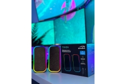 Speedlink Gaming Lautsprecher TOKEN RGB, Stereo, schwarz retail