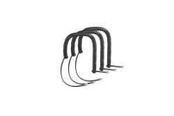 AUERSWALD Spiralkabel-3er-Set COMfortel-Handset