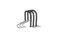AUERSWALD Spiralkabel-3er-Set COMfortel-Handset