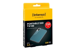 Intenso externe SSD TX100 250GB USB 3.2 Gen 1x1 grau-blau