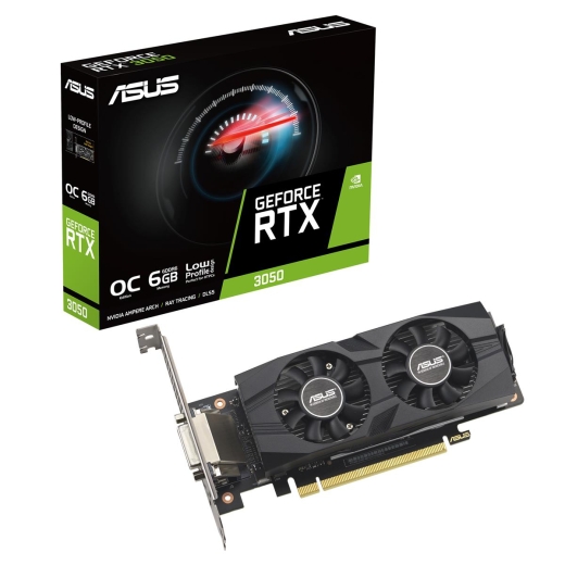 ASUS RTX3050-O6G-LP-BRK 6GB GDDR6 HDMI DP