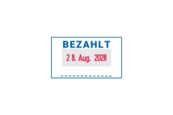 trodat Officestempel Professional 4.0 Datum+BEZAHLT 5430