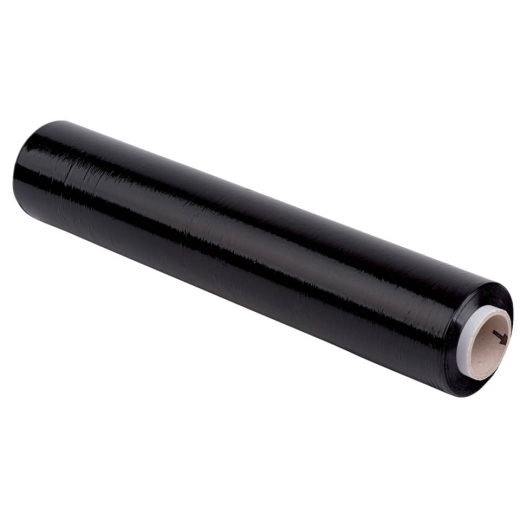 Handstretchfolie - 50 cm x 300 m, 17 mym, schwarz