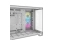 CORSAIR Geh mATX 2500X LINK Tempered Glass White