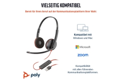 Poly Blackwire 3220 Stereo USB-C/A