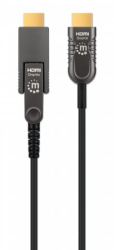 MANHATTAN HDMI LWL Stecker-Stecker/MicroHDMI St 4K@60Hz 20m