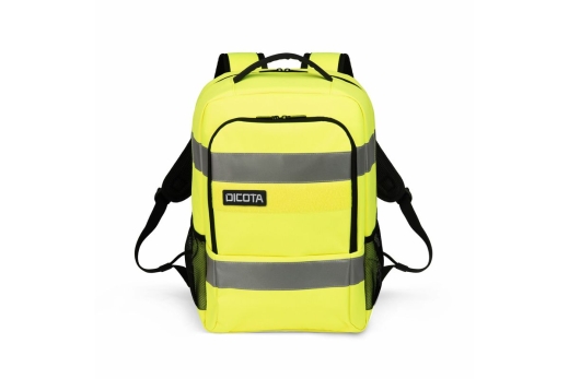 Dicota Backpack HI-VIS Base 24 litre yellow