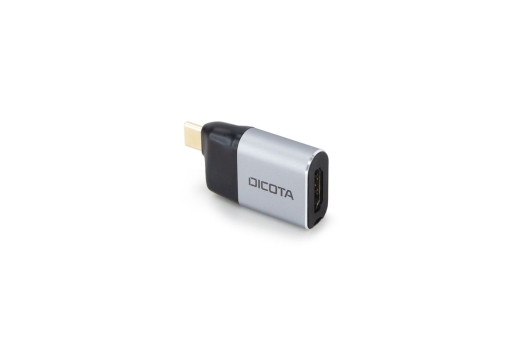 Dicota USB-C to HDMI Mini Adapter with PD (4k/100W) silver