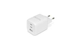 Dicota Compact 3-Port GaN Wall Charger (65W) EU white