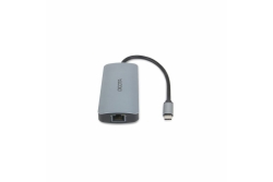 Dicota USB-C 8-in-1 Multi Hub 4K PD 100W silver