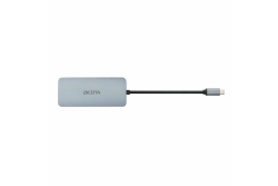Dicota USB-C 8-in-1 Multi Hub 4K PD 100W silver
