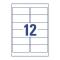 L4772-25 Adressetiketten (300 Etiketten, 99,1 x 42,3 mm) 25 Blatt transparent