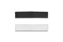 DELOCK Klett-Kabelhalter L 110 mm x B 20 mm schwarz