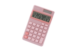 GENIE Taschenrechner 212P pink