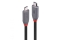 LINDY 1.5m USB4 240W Typ C Kabel, 40Gbit/s, Anthra Line