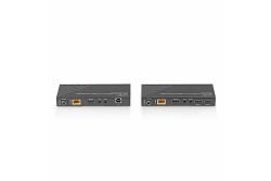LINDY 150m Cat.6 HDBaseT KVM Extender, HDMI 4K60, USB 2.0&IR