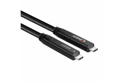 LINDY 8m USB 3.2 Gen 1 & DP 1.4 Typ C Hybridkabel