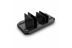 LINDY 10-Port USB-Ladestation 120W, 2xUSB-C 5V3A/8xUSB 2,4A
