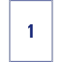 L7167-100 Versandetiketten - 199,6x289,1 mm, 100...