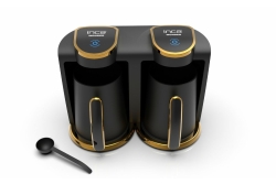 INCA Kaffeemaschine Wonder Serie Touch-Control Duo sw