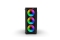INCA Gehäuse Mid-Tower/ATX/Metall&Glas/USB/RGB schwarz
