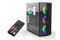 INCA Gehäuse Mid-Tower/ATX/Metall&Glas/USB/RGB schwarz
