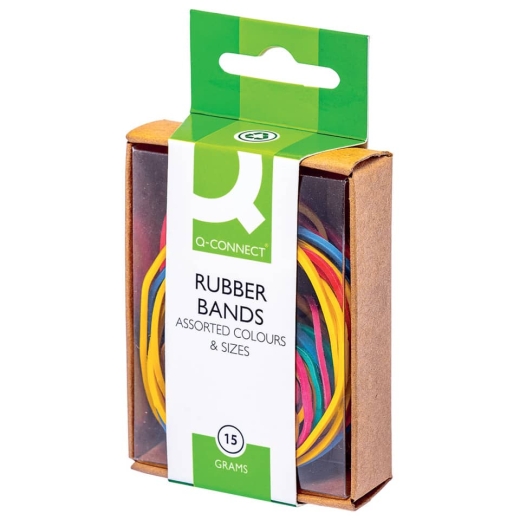 Gummiringe - 15 g, farbig sortiert